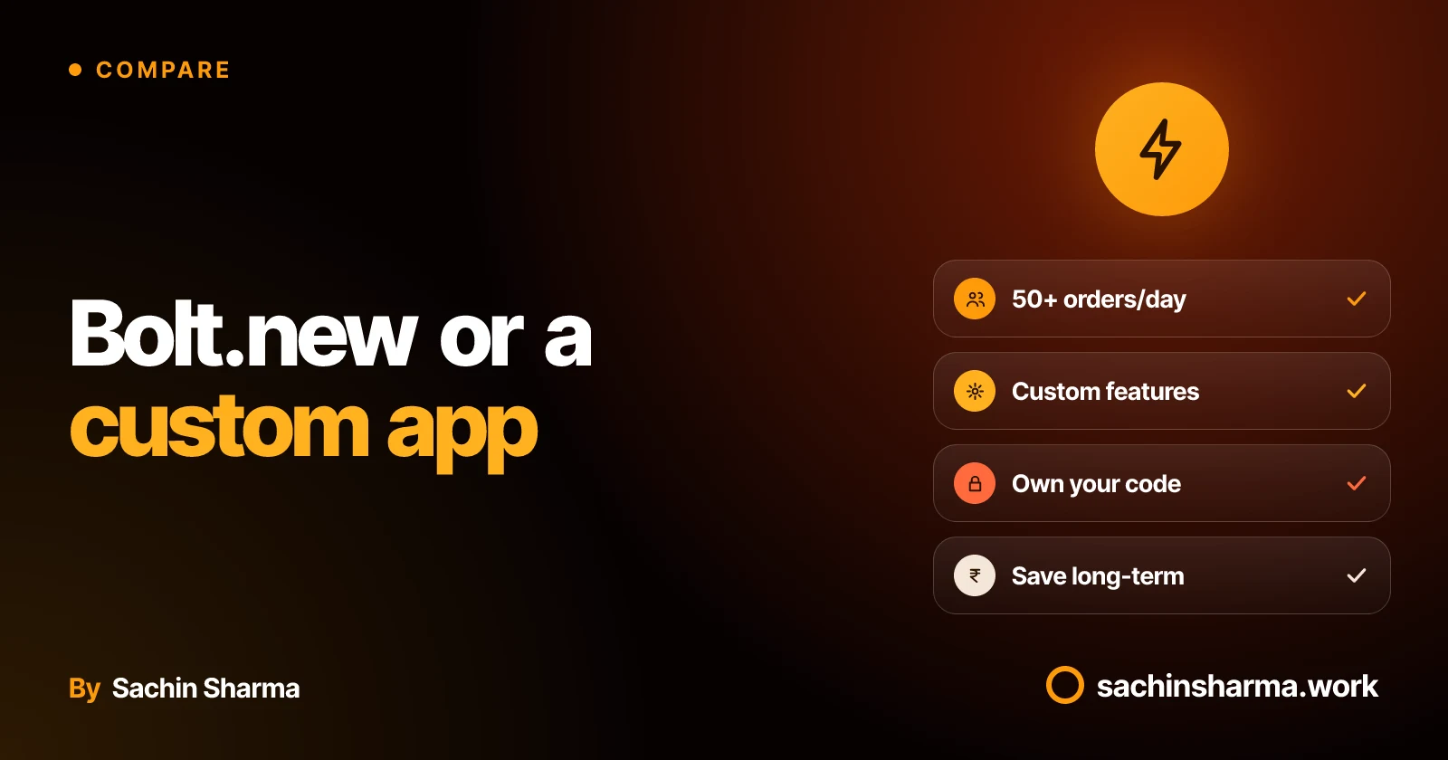 Bolt.new versus custom shipping app: decision factors for Indian businesses